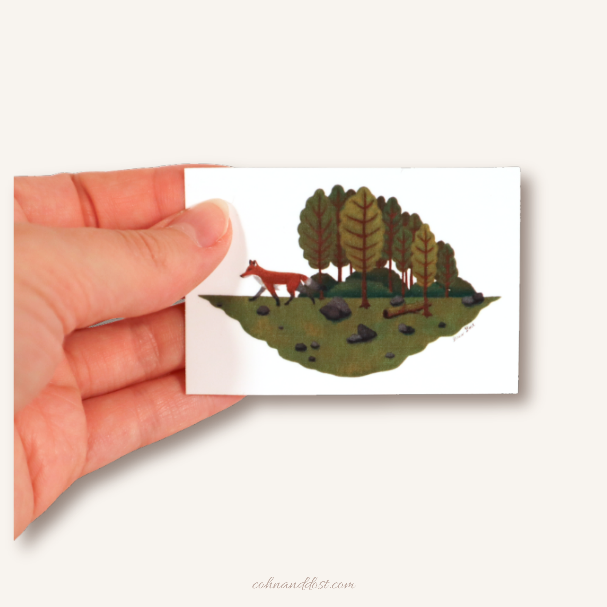 Out of the Woods 3”x2” Vinyl Sticker