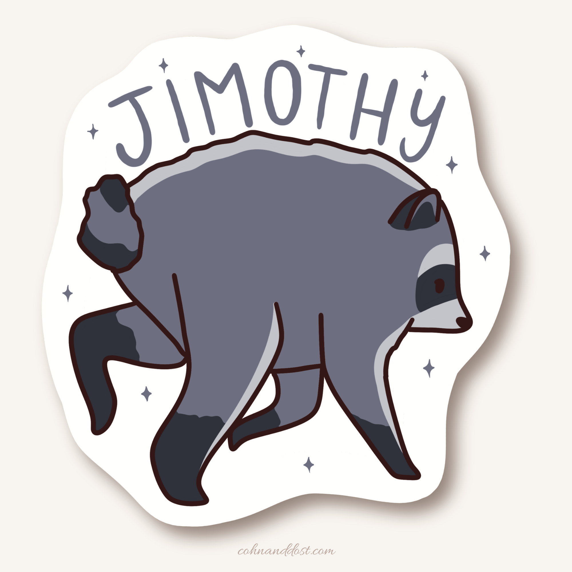 Jimothy 3” Vinyl Sticker