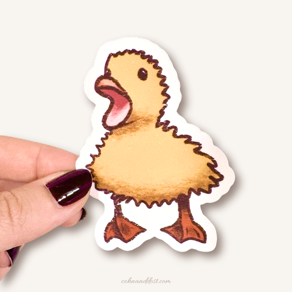 Chick 3” Vinyl Sticker