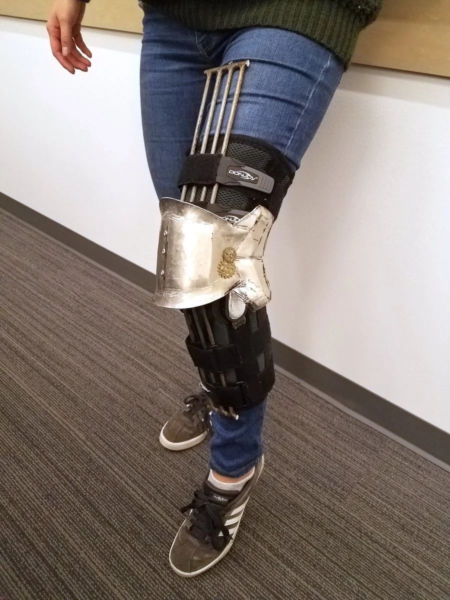 Steampunk Knee Brace