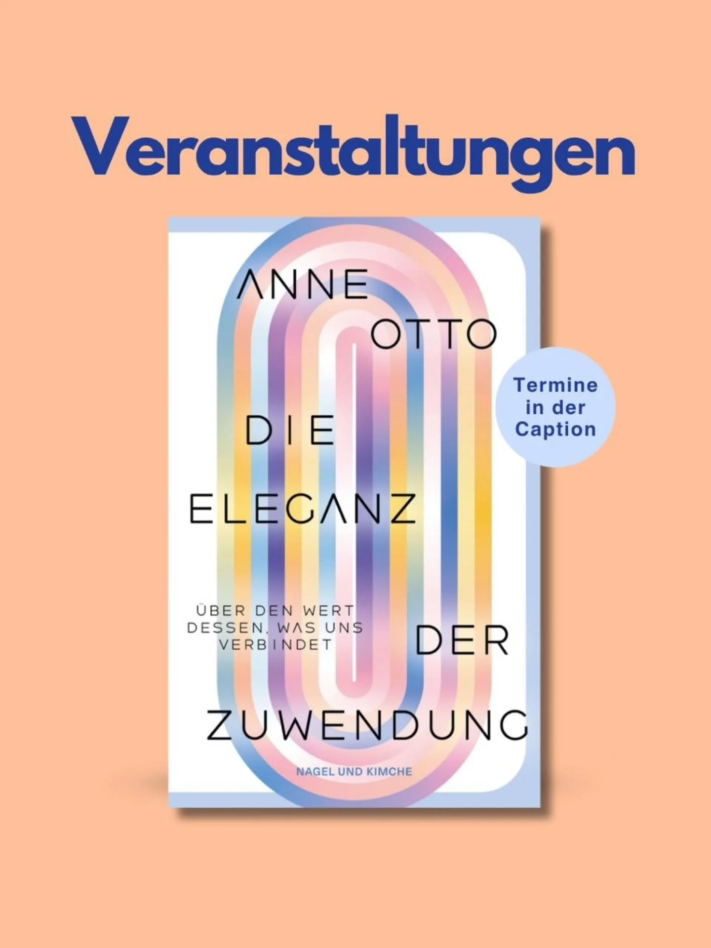 Am 27.10. erscheint mein Essay "Die Eleganz der Zuwendung" bei @nagel_und_kimche . Ich freu mich sehr.  Hier findet ihr die Termine f&uuml;r die ersten Lesungen.

2026

02.11. Hamburg, @codobuch_buchhandel -ausverkauft- 

07.11. Buxtehude, 