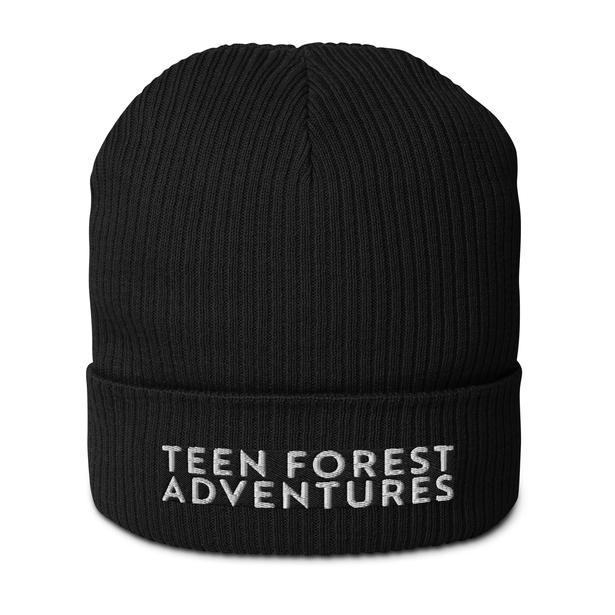 TFA Logo Organic ribbed beanie
