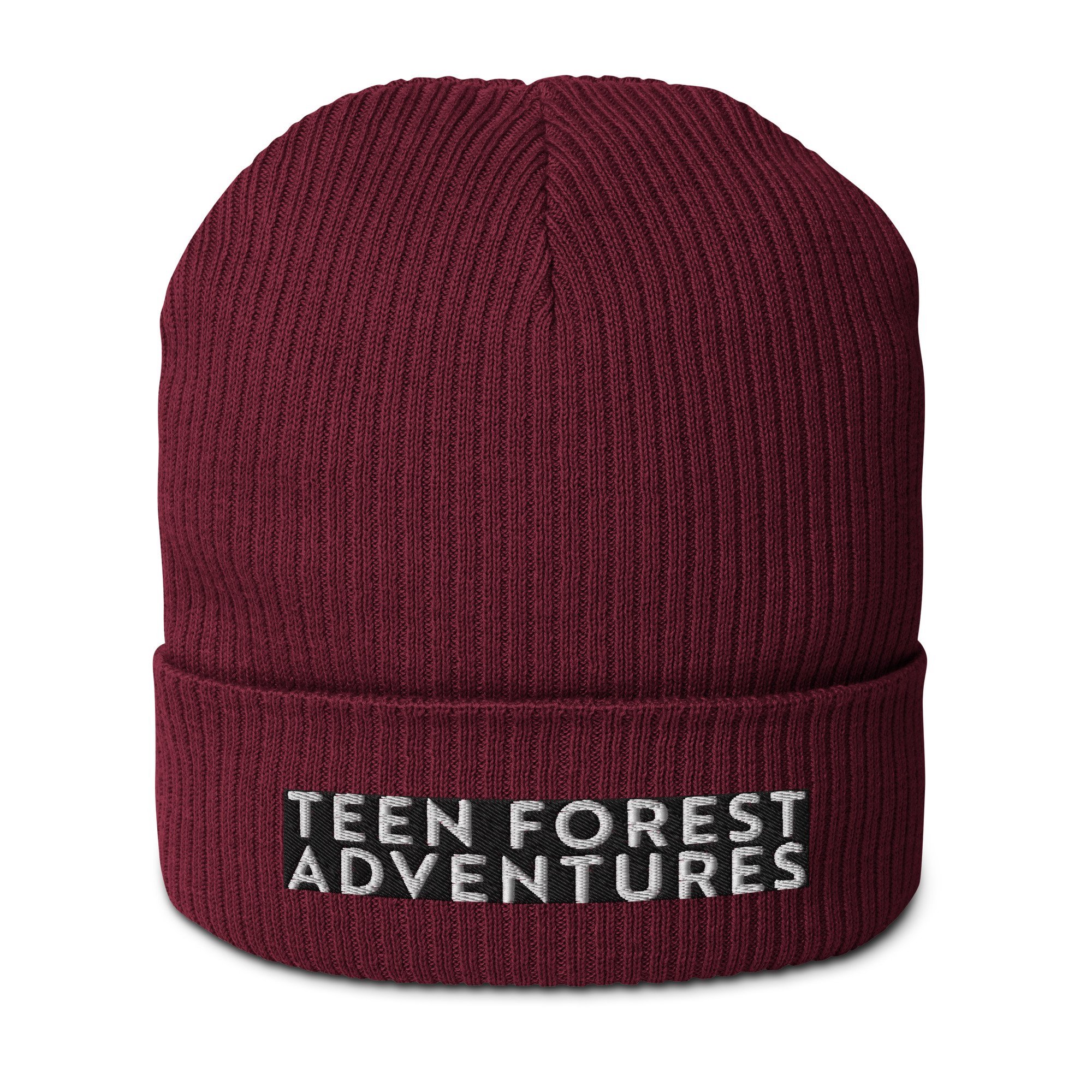 TFA Logo Organic ribbed beanie