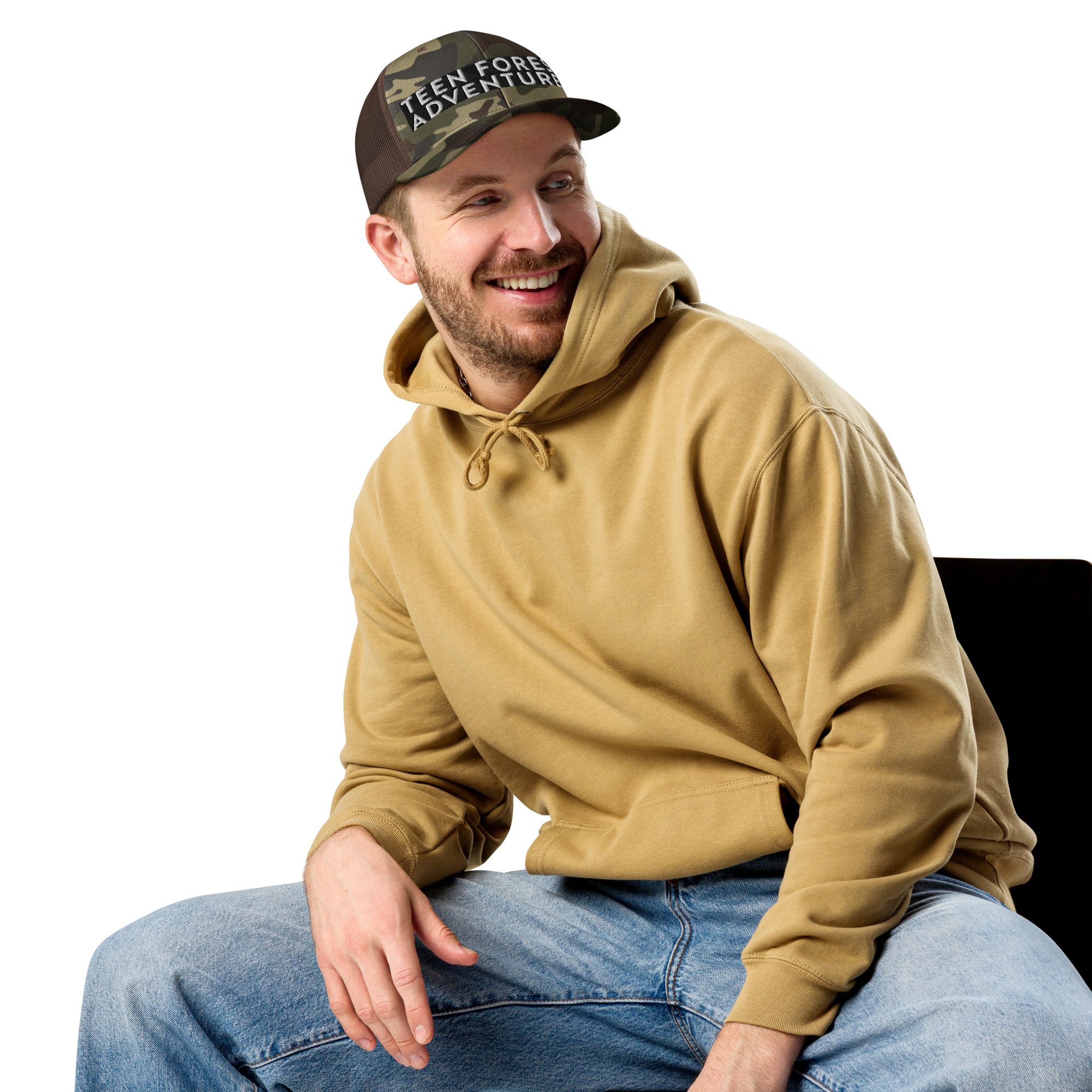 TFA Logo camouflage trucker hat