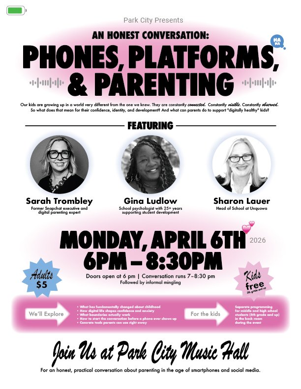 Phones, Platforms & Parenting
