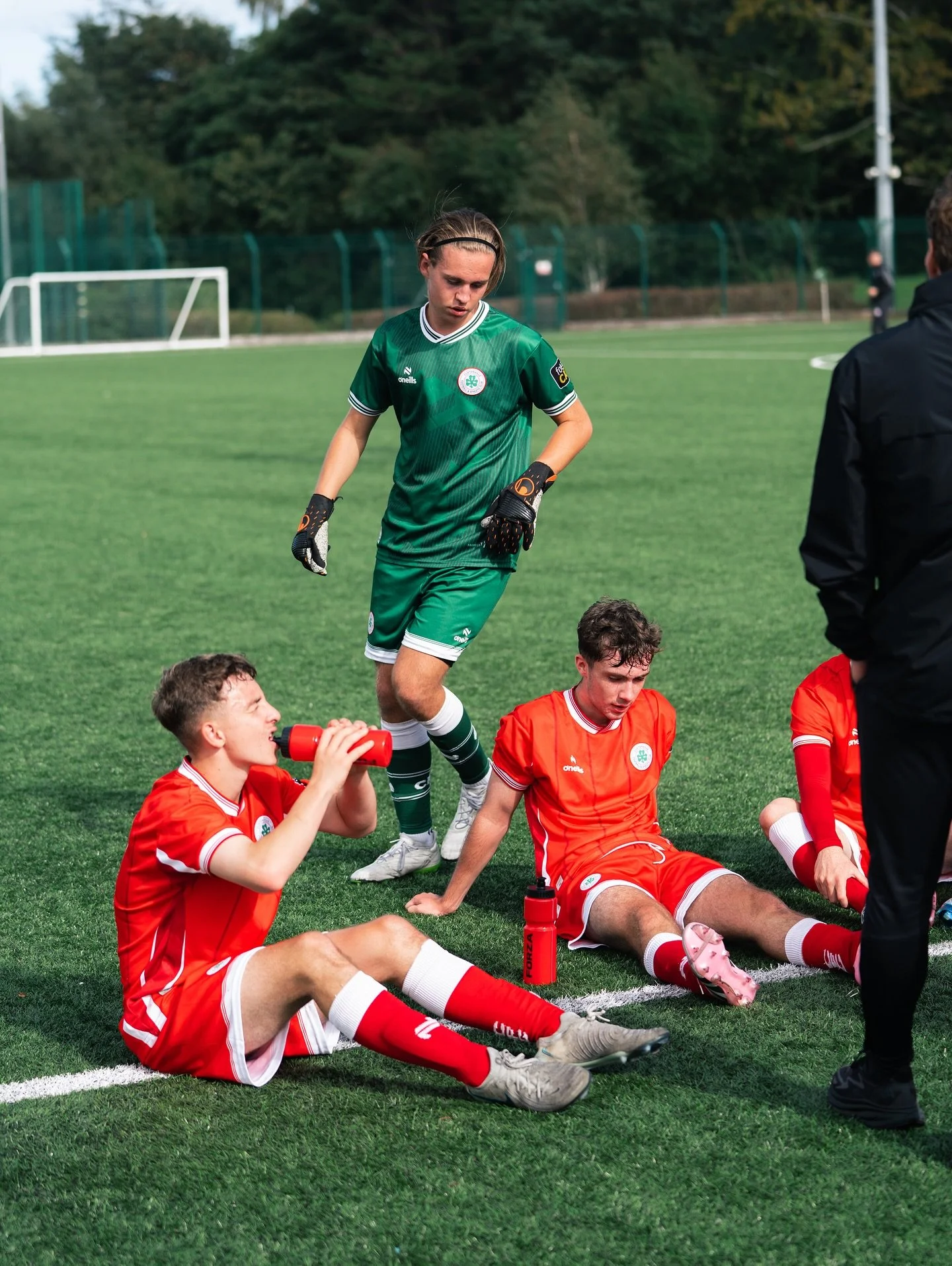 Few photos from the cross border academy development day 

@officialnifl 🤝 @leagueofireland