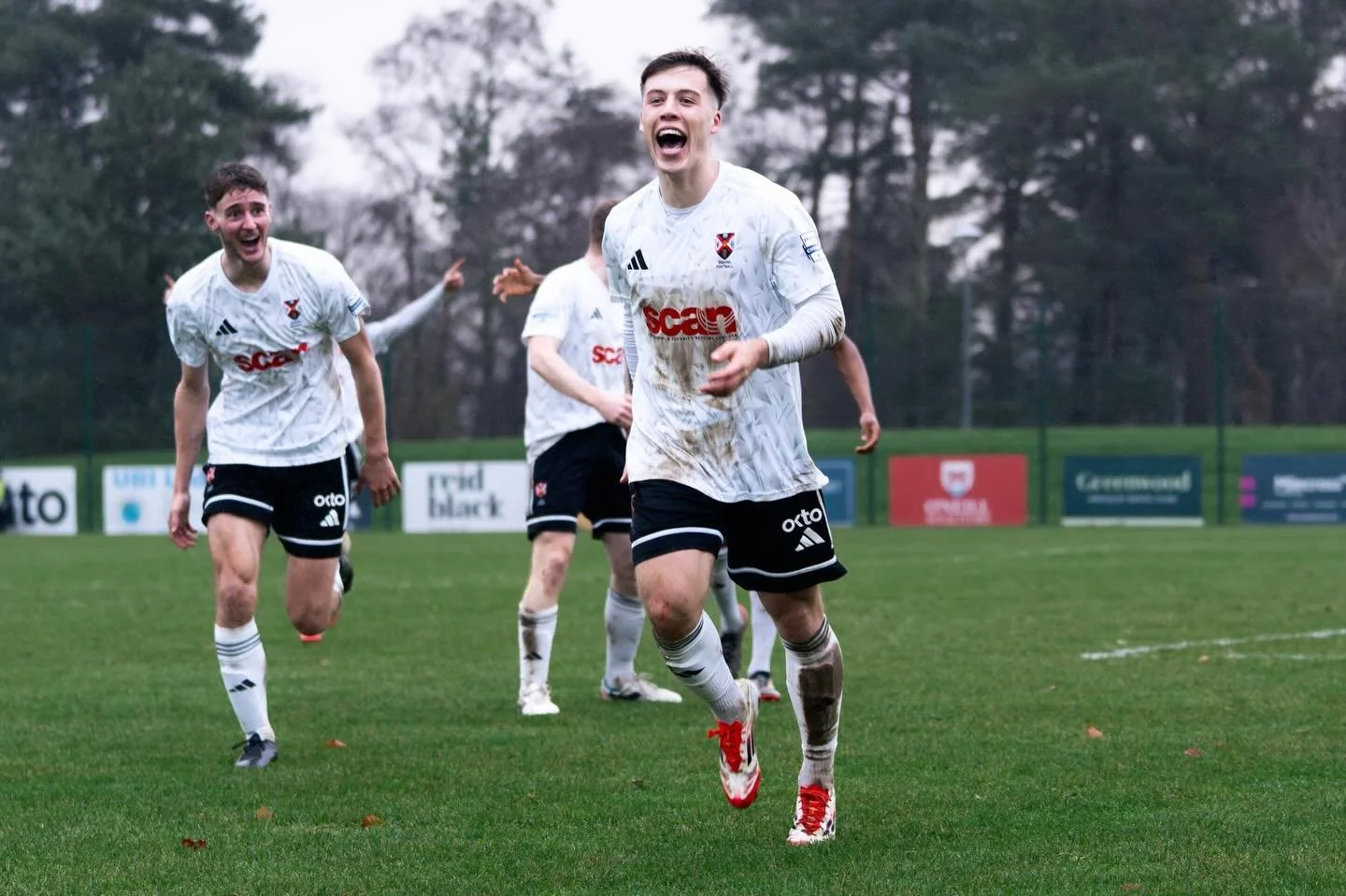 Great dramatic game yesterday ⚽️🚀

2-2 draw v Limavady 

@qub_afc 
@qubperfsport