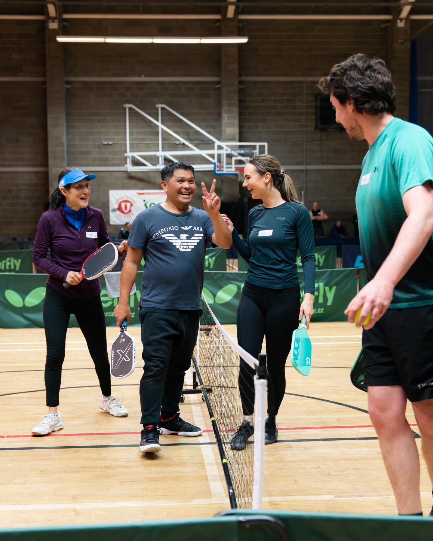 Great pickleball action 🥒 

Fab tournament by @jonesjrsports