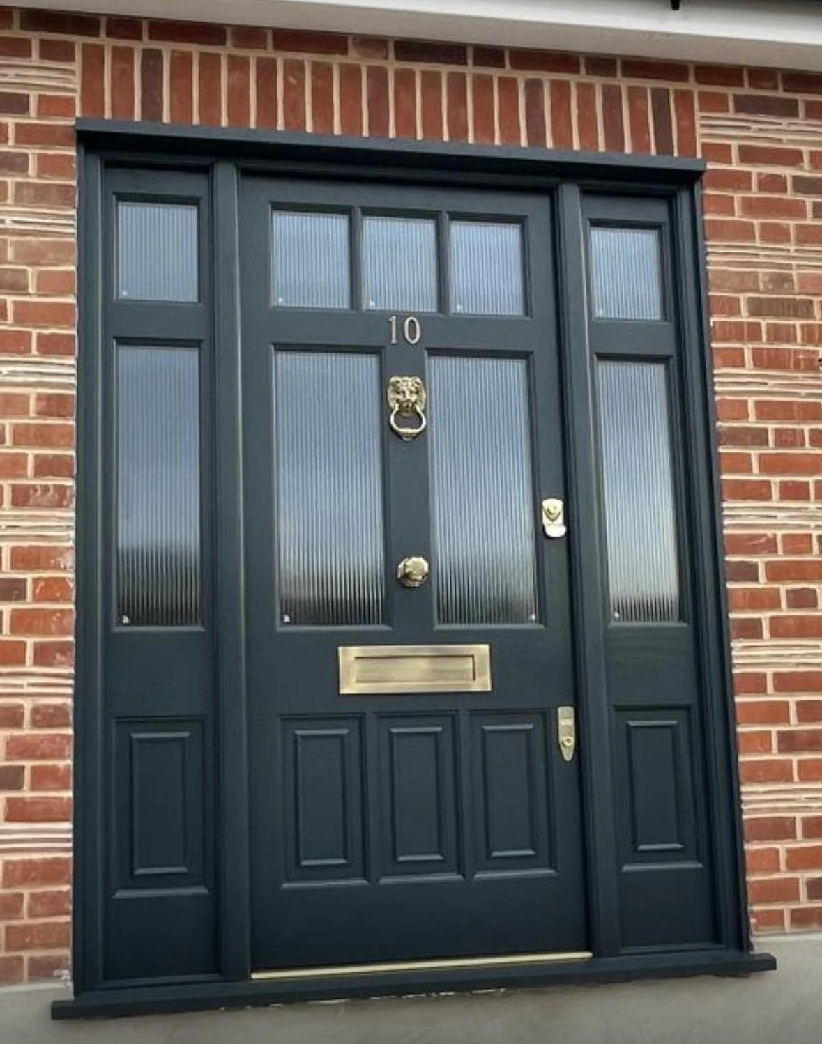 edwardian timber front door wooden