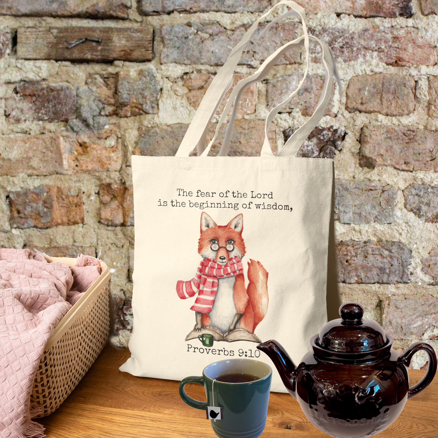 Cotton Canvas Tote Bag