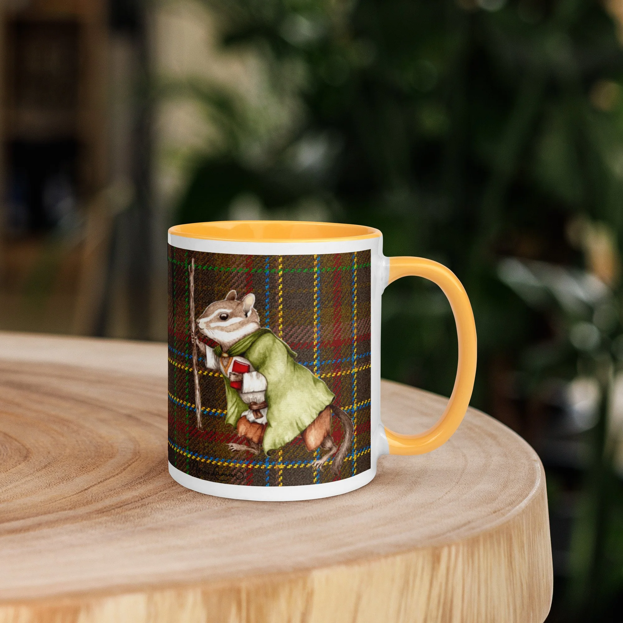 Tilian the Chipmunk Tartan Mug