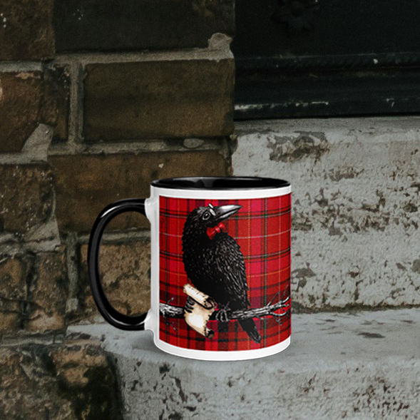 Alisdair the Raven Tartan Mug