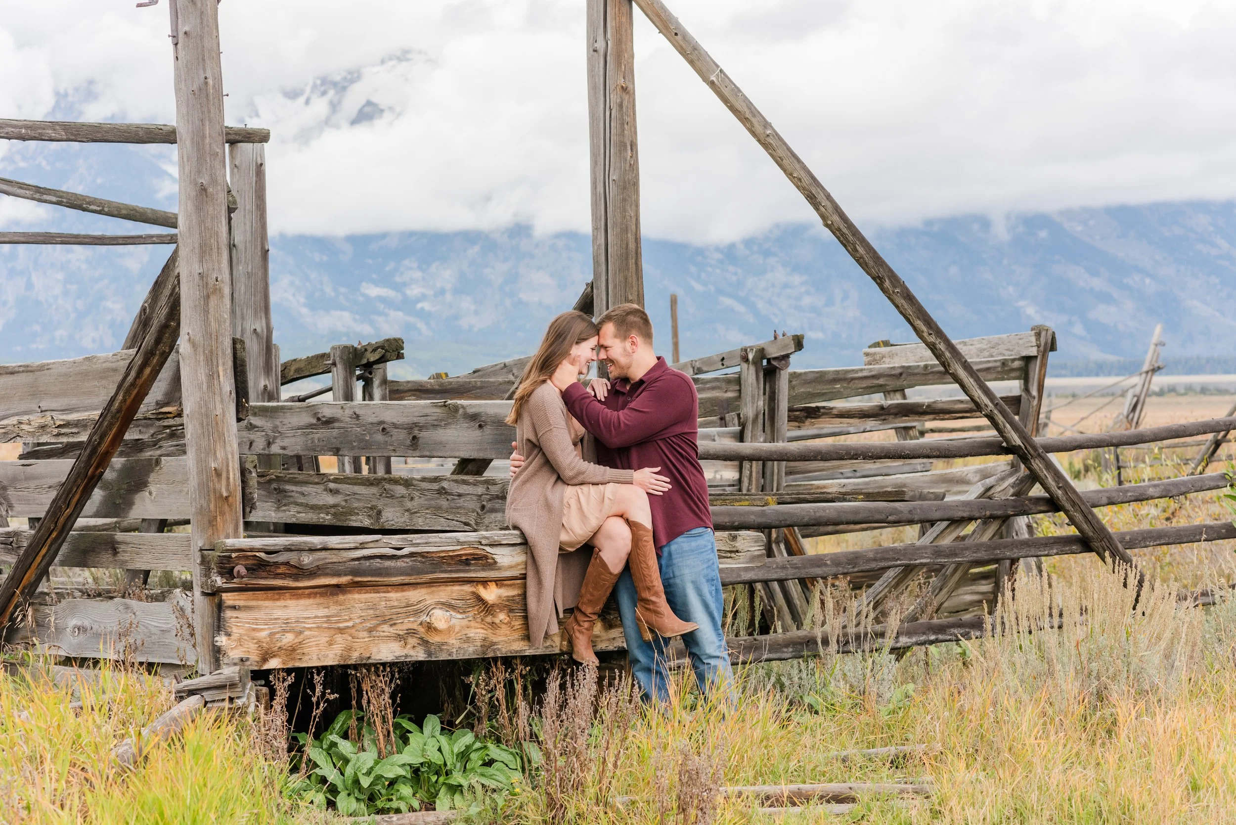 Mormon Row Engagement