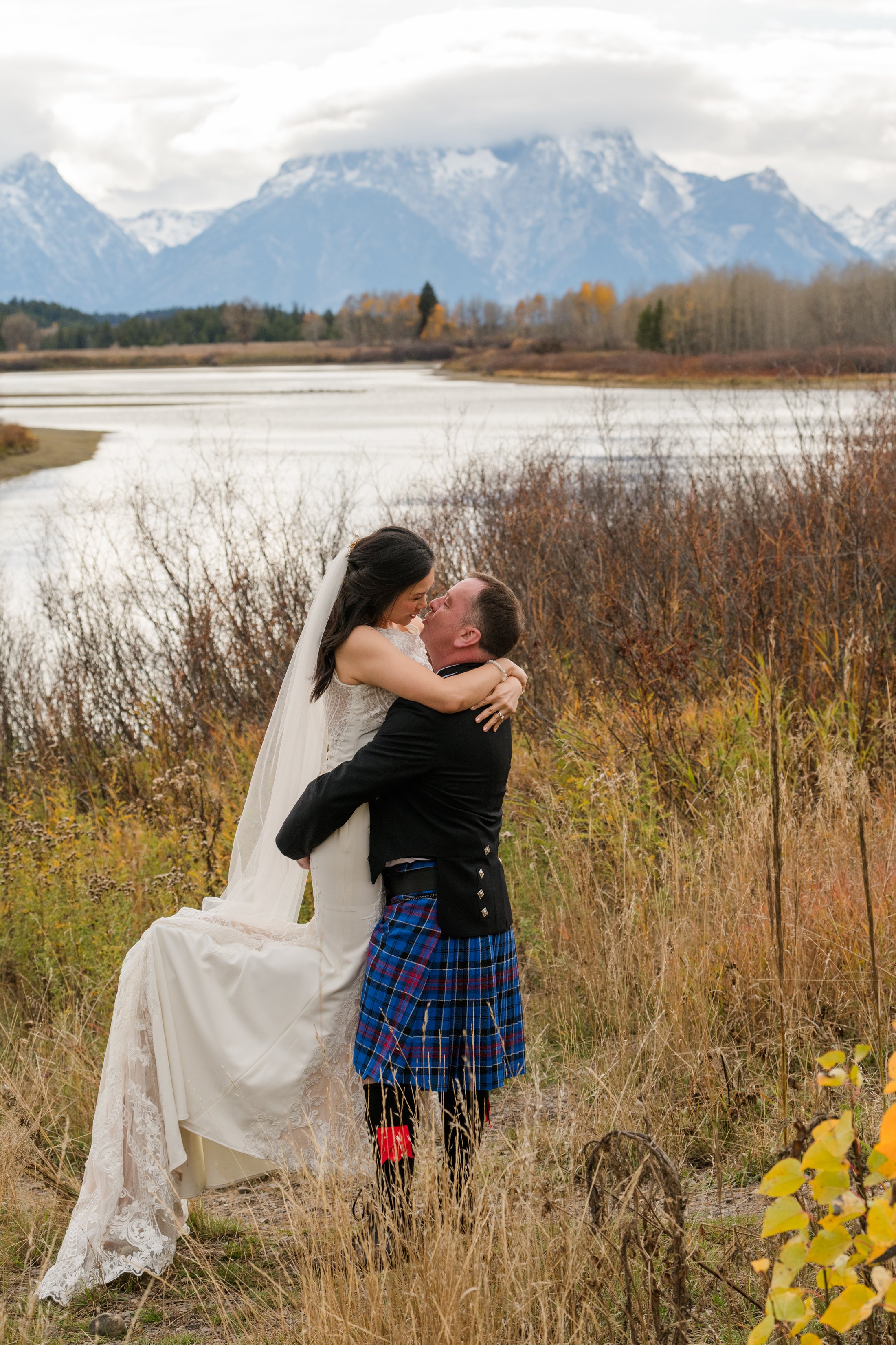 Jackson Hole Elopement Jim and Diana