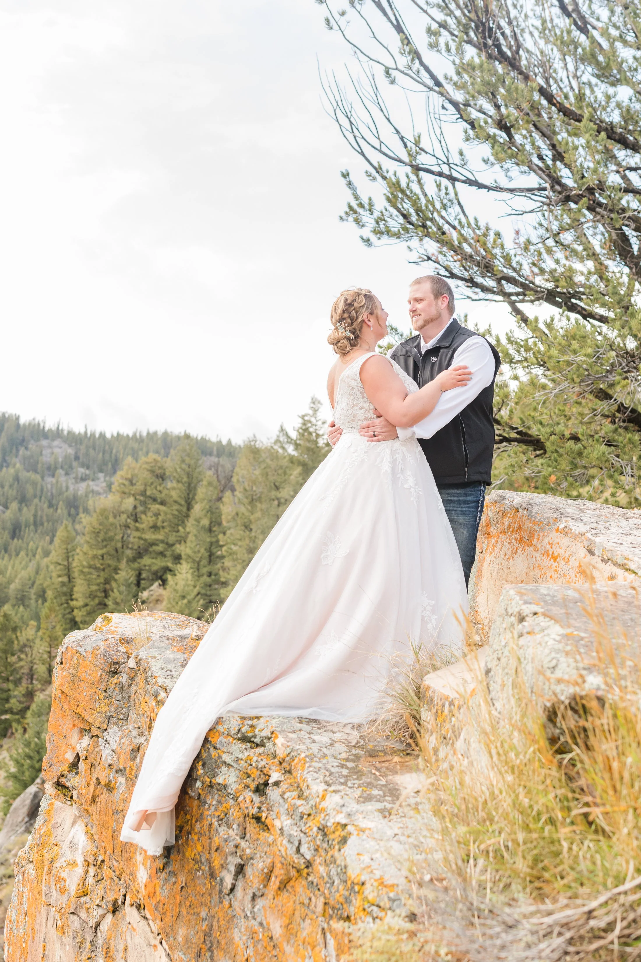 Jackson Hole Adventure Elopement, Couple Posing