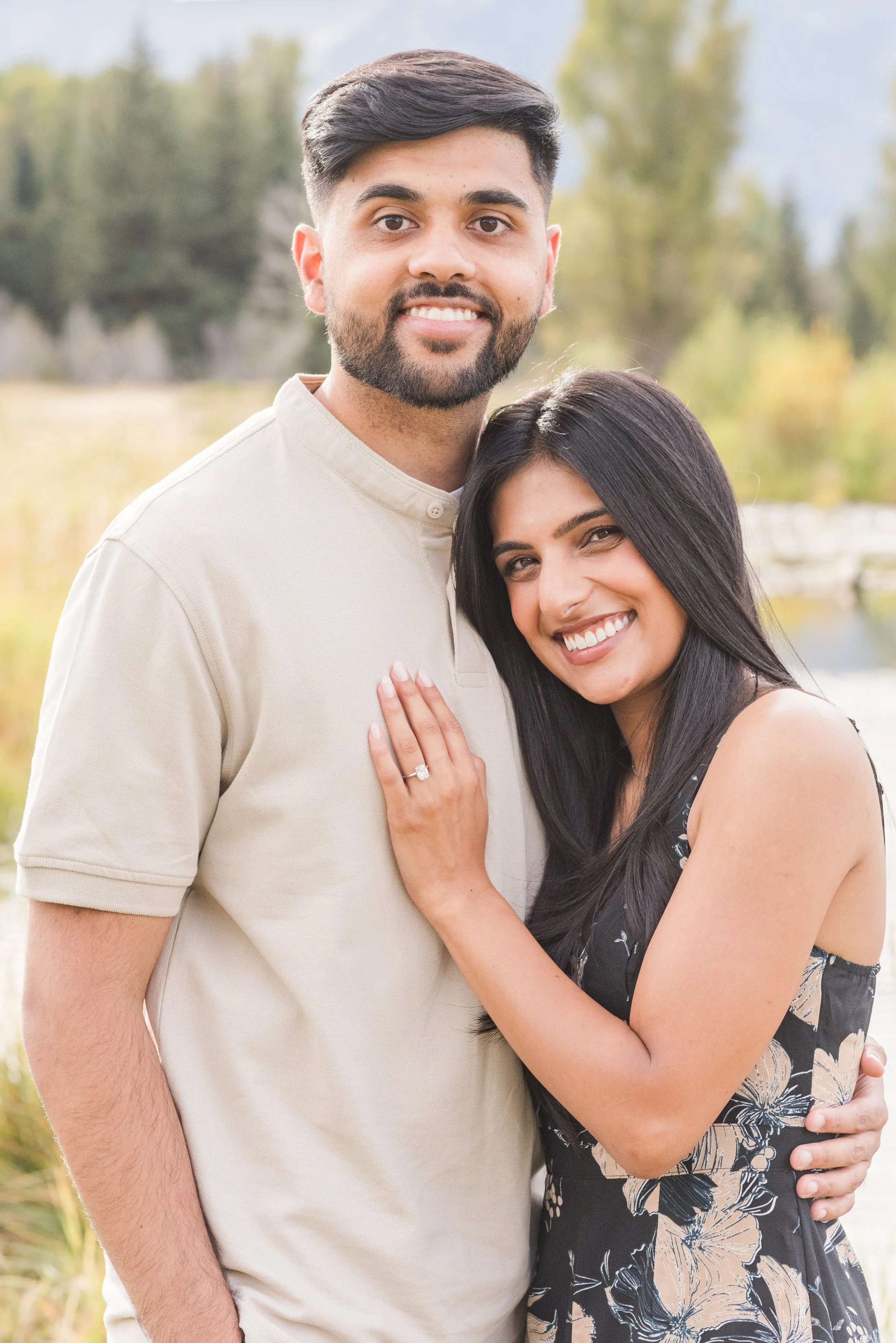 Engaged Couple Session at the GRAND TETON NATIONAL PARK