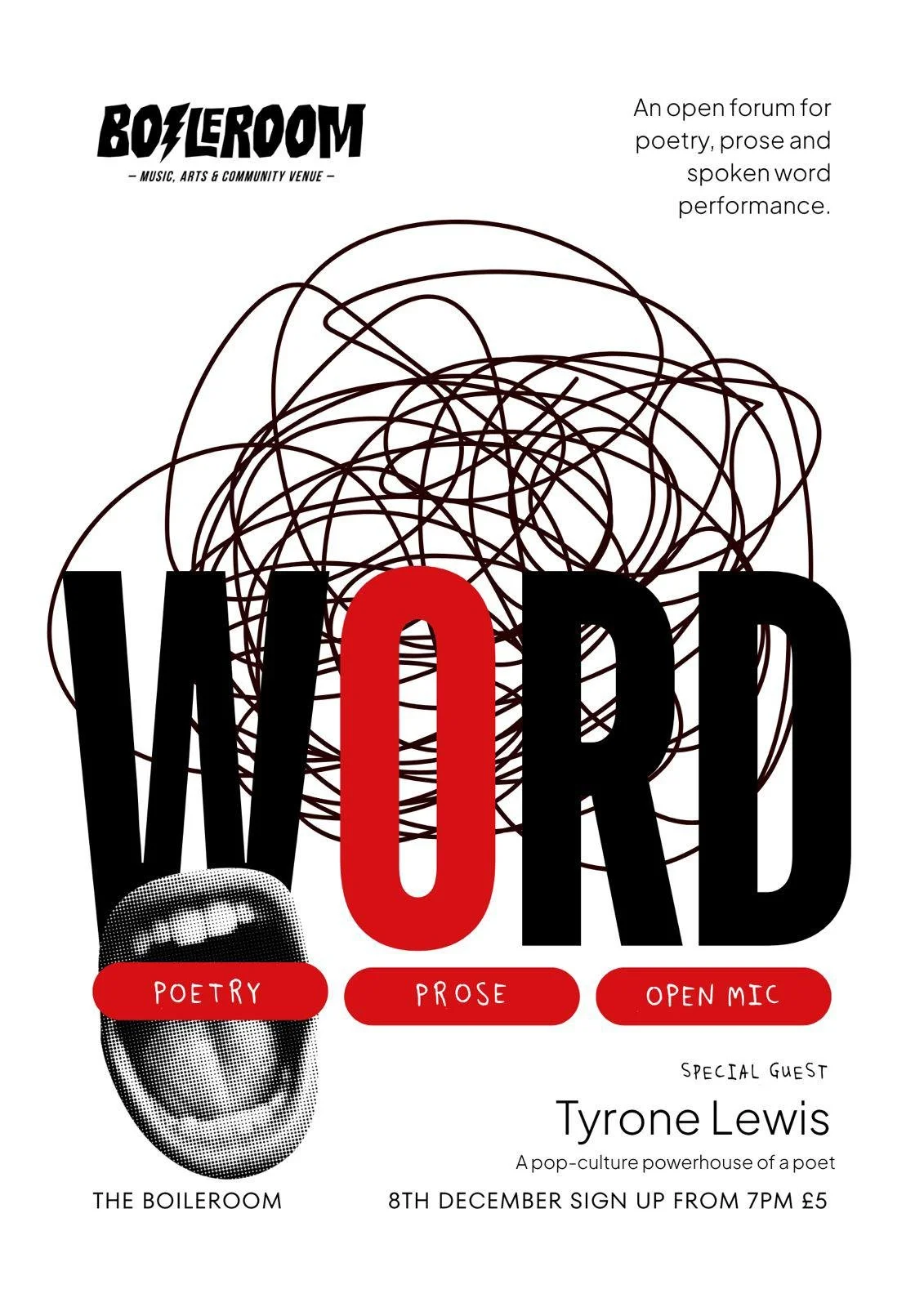 WORD - A SPOKEN WORD NIGHT AT THE BOILEROOM