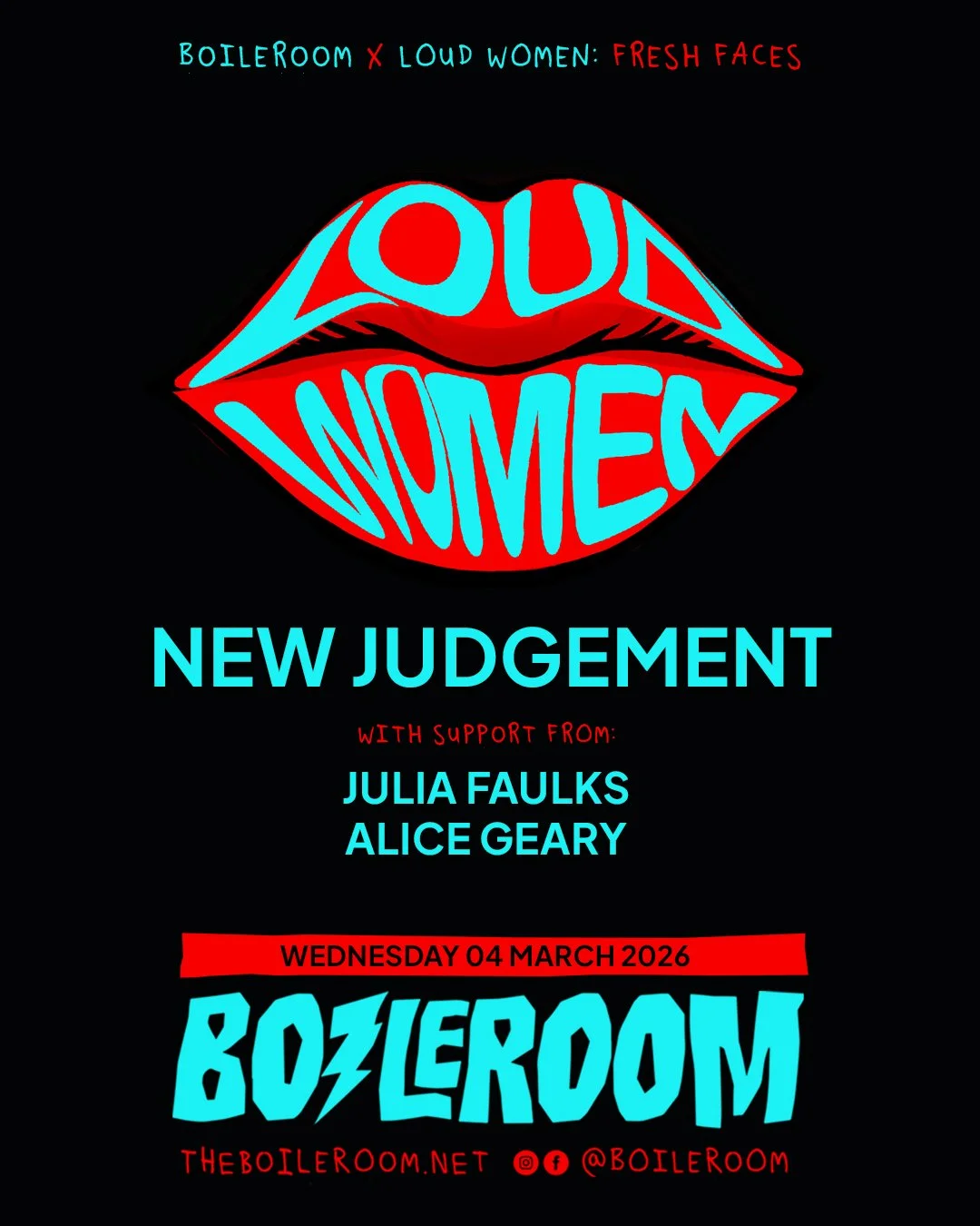 Fresh Faces: Loud Women X NEW JUDGEMENT