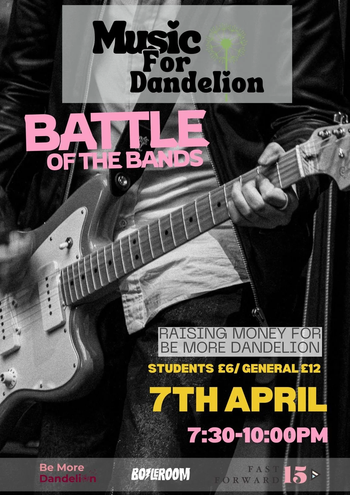 Music For Dandelion: Battle of the bands