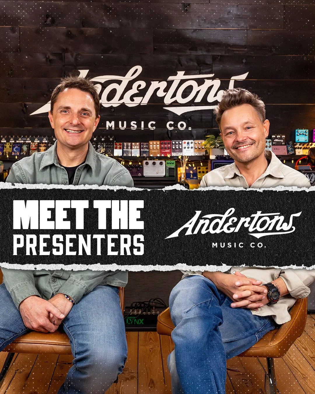 Andertons Music Co. - Meet The Presenters