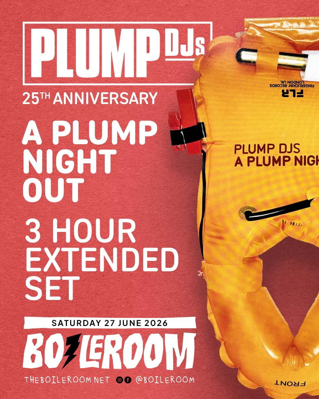 Plump DJS - 25 Years of a Plump Night Out (Special 3hr DJ set)
