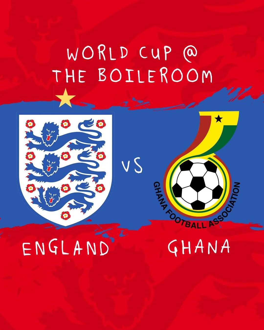 WORLD CUP: England VS GHANA