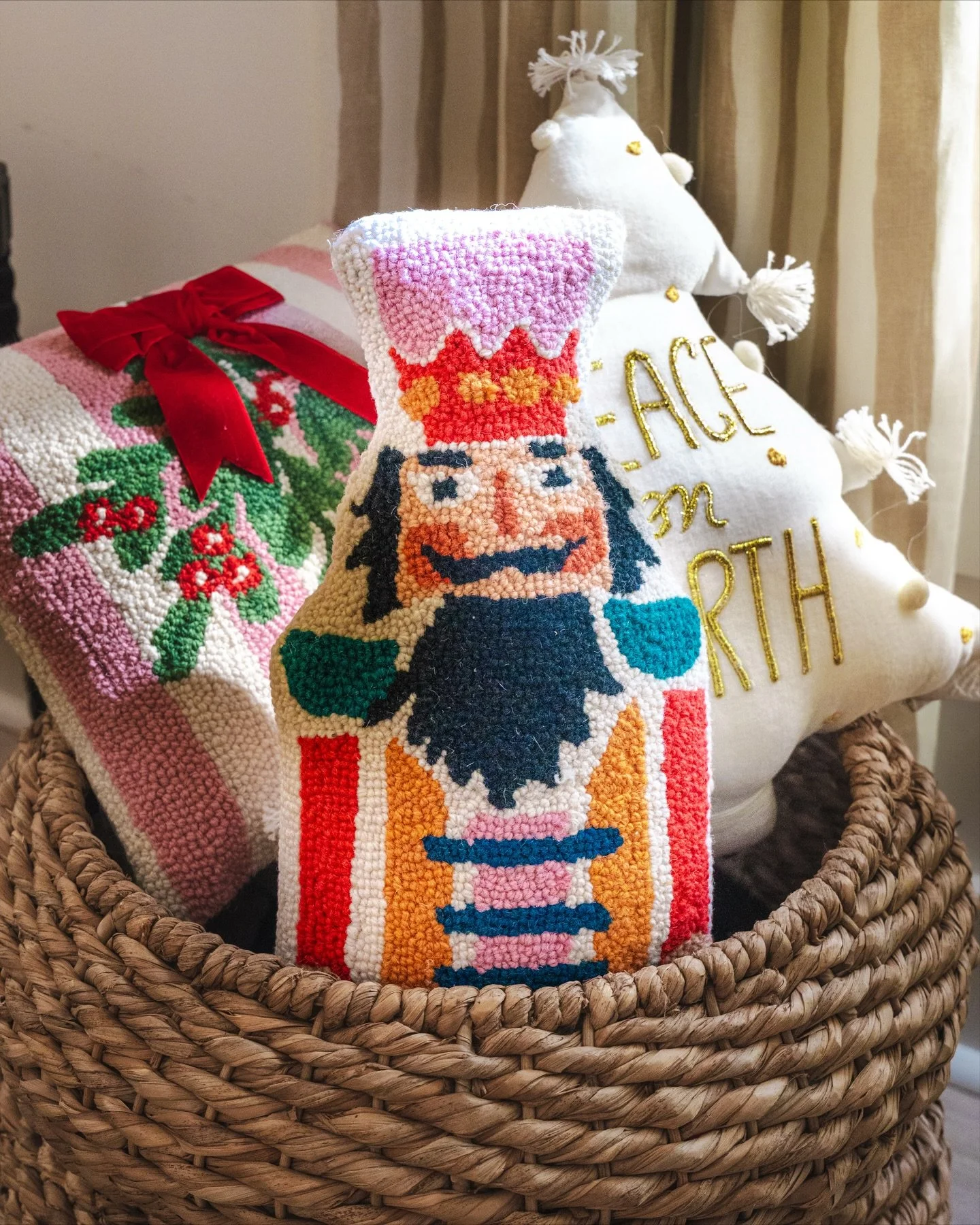 We don&rsquo;t like to take life *TOO* seriously, which is why this year our holiday pillow collection is focused on a mix of tradition + whimsy! ✨🪩

Don&rsquo;t forget your favorite local businesses this holiday weekend - our 12 Days of Deals start