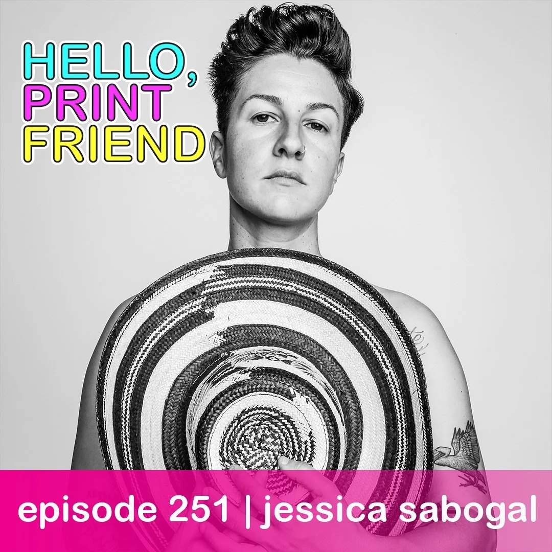 𝙷𝚎𝚕𝚕𝚘, 𝙿𝚛𝚒𝚗𝚝 𝙵𝚛𝚒𝚎𝚗𝚍𝚜!

This week Miranda speaks with Jessica Sabogal @jessicasabogal an artist whose work lives at the intersection of public space, portraiture, and collective care. Raised in a Colombian immigrant household in the B