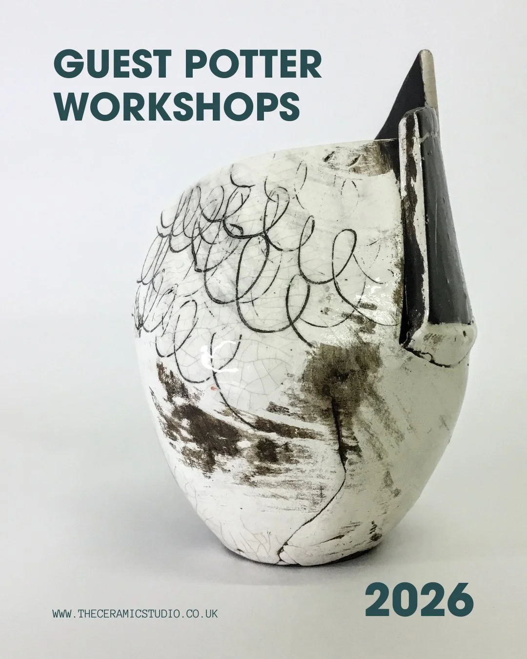 📢 A N N O U N C E M E N T !⁠
⁠
Our 2026 Guest Potter Programme is here!⁠
⁠
Next year we&rsquo;re going to be joined by an incredible lineup of guest potters, with plenty of choice to suit everyone. And for the first time, thanks to your valuable fee