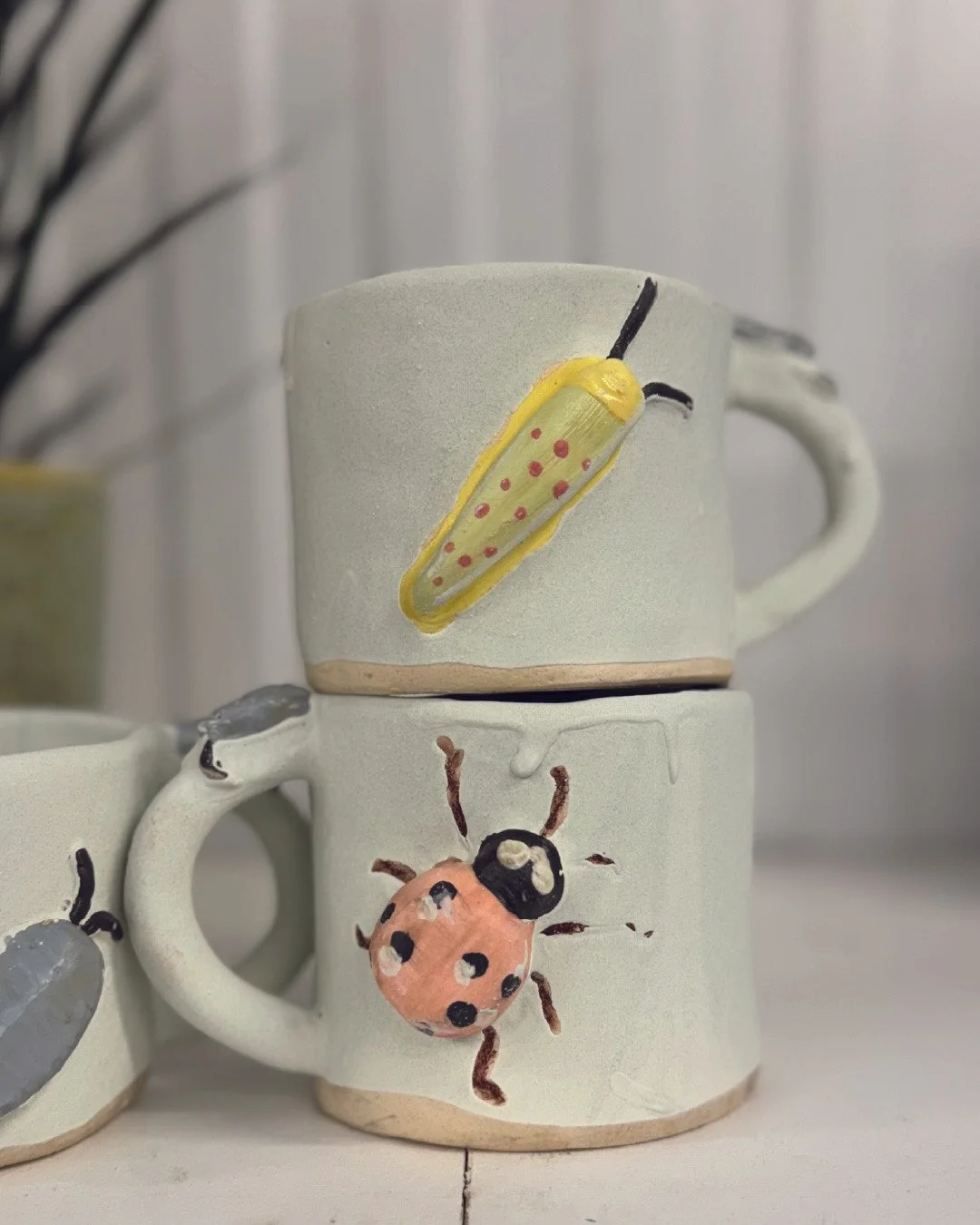 ✨Before and after✨⁠
⁠
It&rsquo;s always exciting to see how our students&rsquo; projects transform once they&rsquo;re glazed and emerge from the kiln. Glazing gives us a glimpse of what&rsquo;s to come, helping us visualize the final outcome as each 