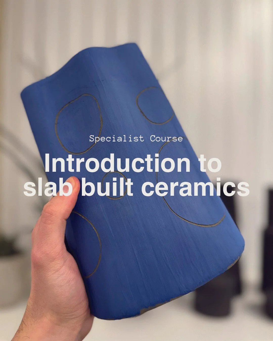 ⁠
Curious about making ceramics using slab-building techniques like those currently being explored by our students?⁠
⁠
Discover the art of slab building in this inspiring seven-week course with ceramic artist Bekky May. Ideal for beginners, you&rsquo