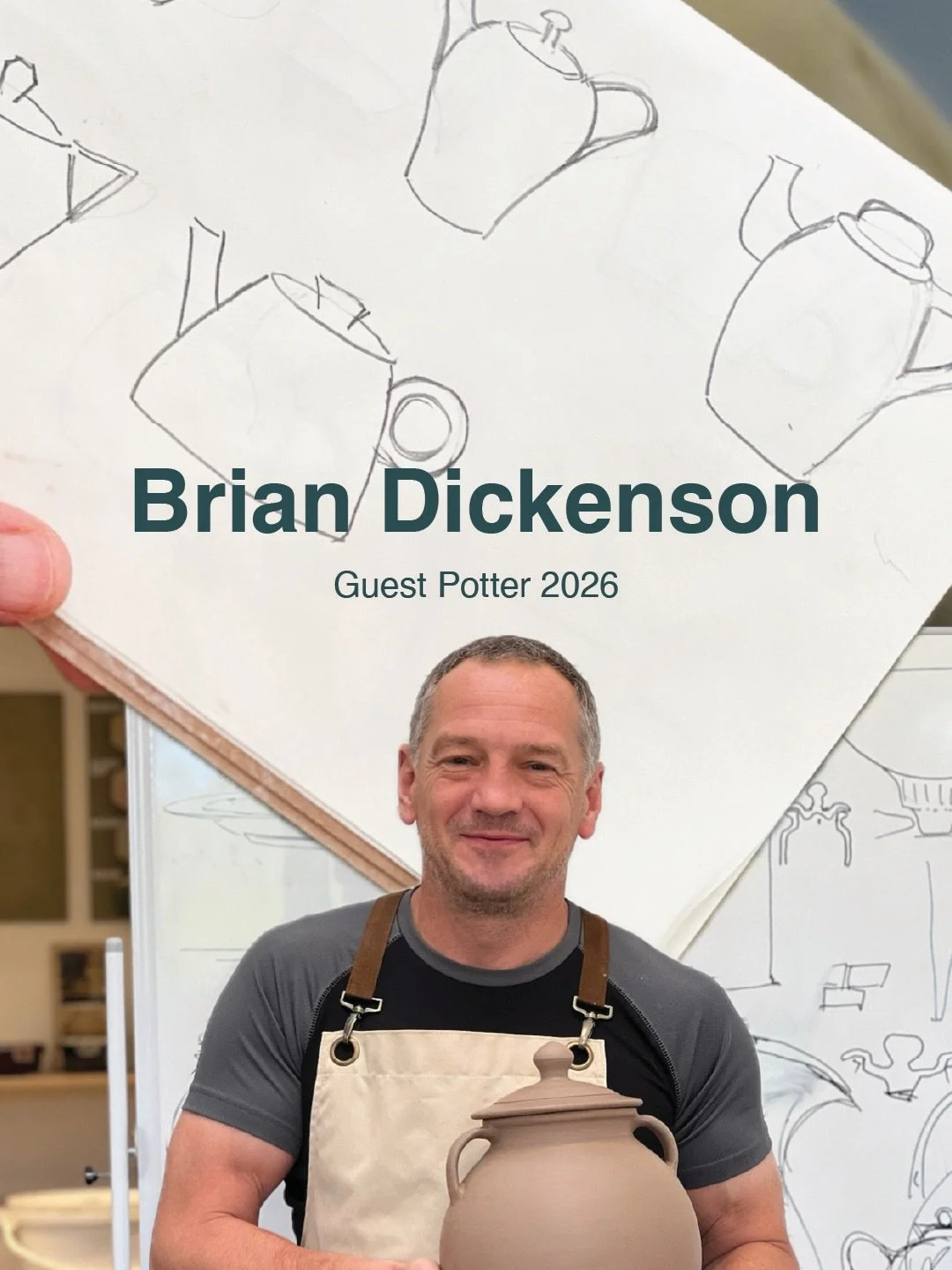 Want to level up your throwing? Two weeks, endless skills!

Led by Brian Dickenson, an experienced potter and international ceramics tutor, this two-week intensive throwing course is designed for intermediate makers who can already prepare clay, cent
