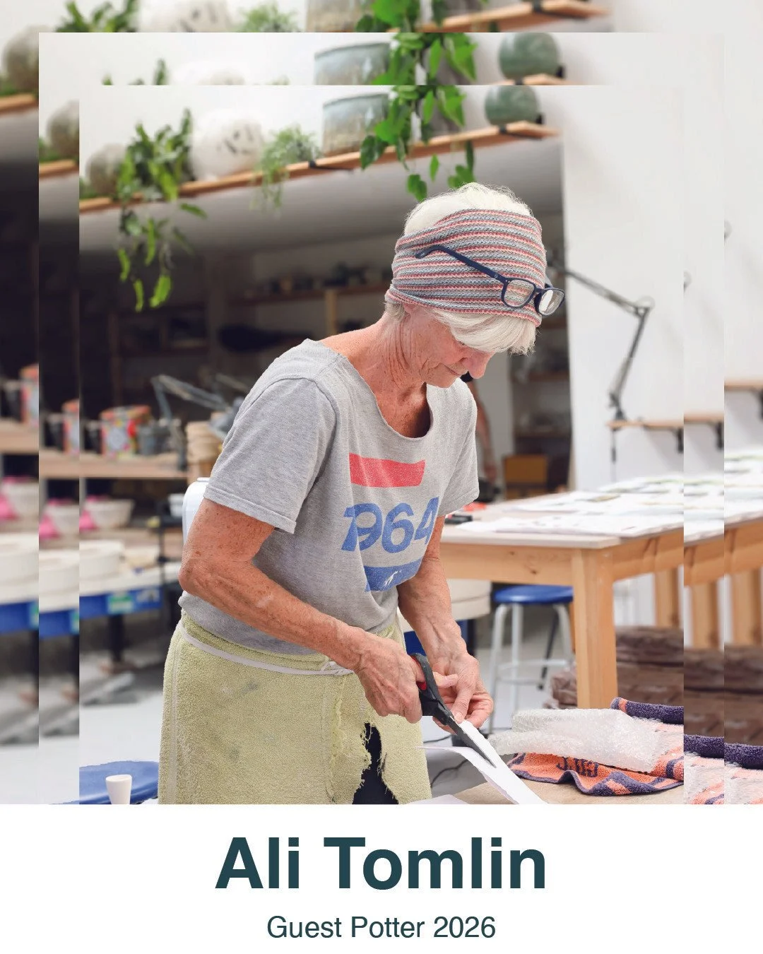 Revisiting the studio in late September, Ali Tomlin will lead a three-day workshop focused on throwing with porcelain. Participants will create pieces such as stem vases and bowls, learning how to refine their forms through careful trimming. The piec