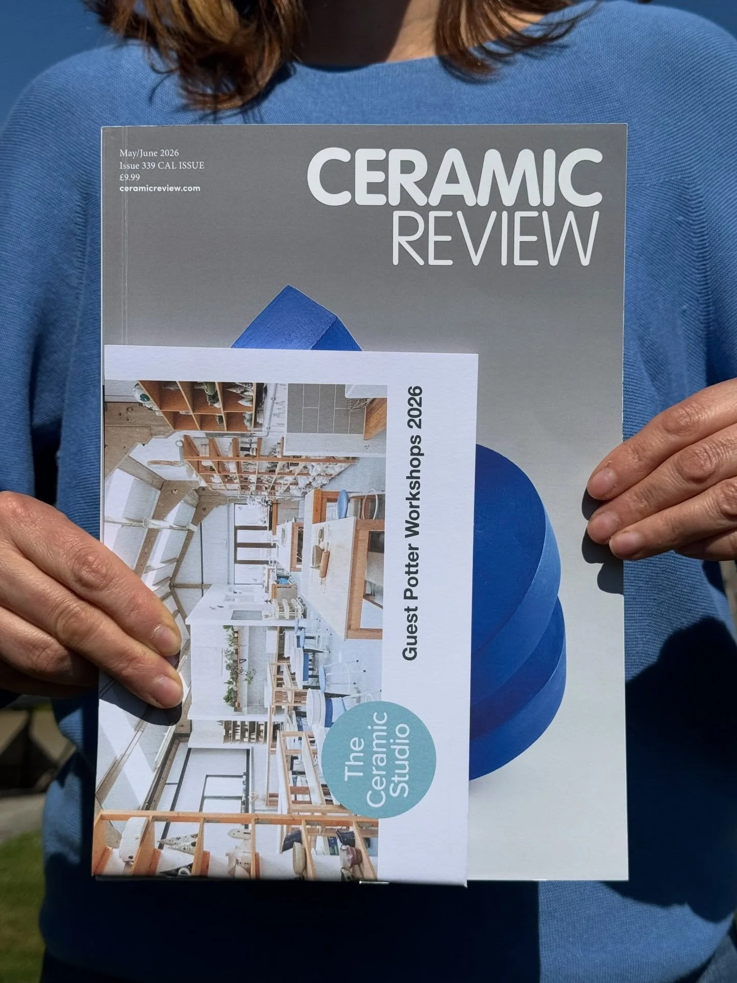 Did you know that The Ceramic Studio is featured in the May/June issue of @ceramicreview 

You&rsquo;ll find our list of Guest Potter workshops for 2026 as well as an accompanied guide for more insight.

#ceramicreview #potterylife #pottery #workshop