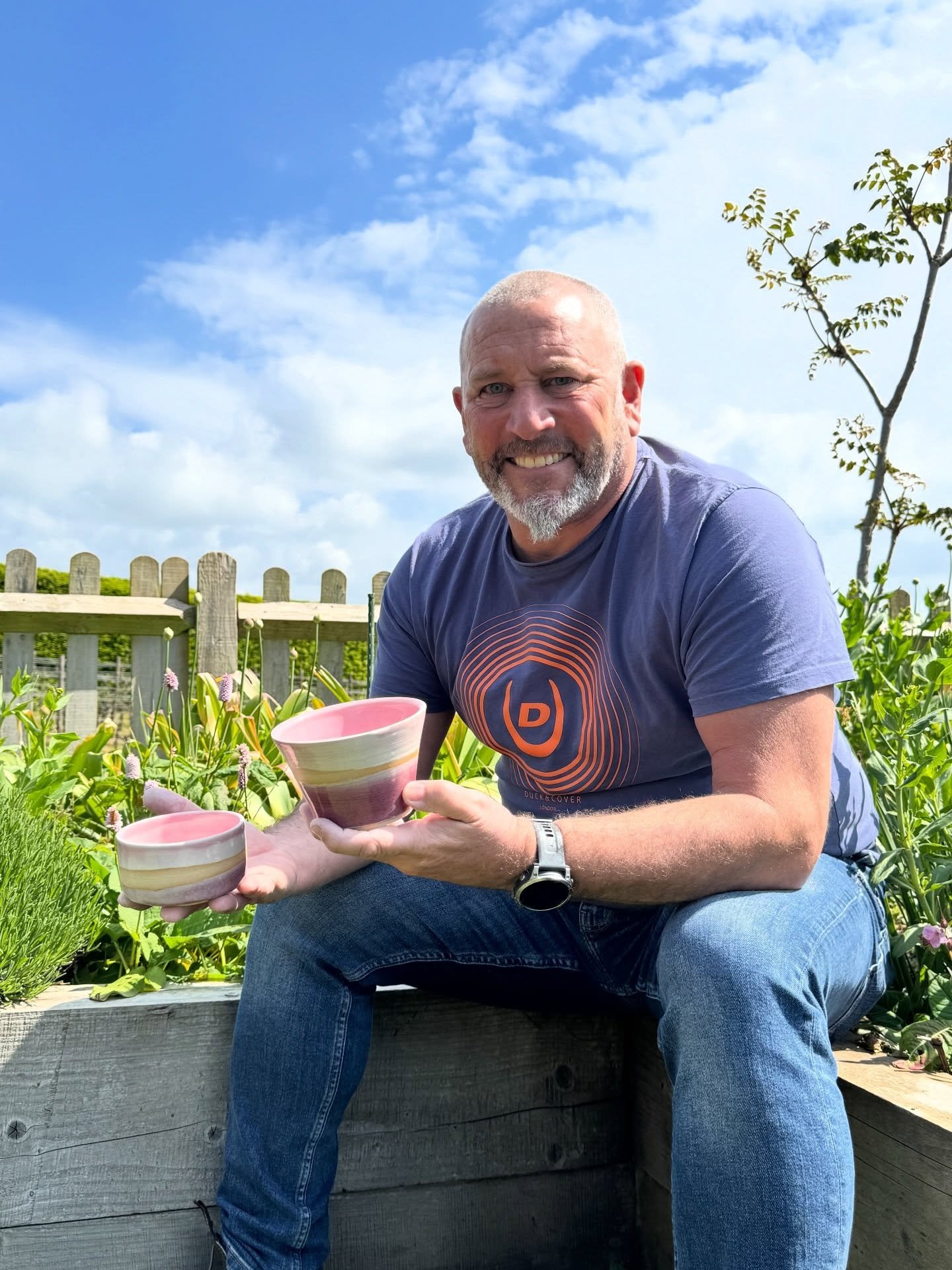 It&rsquo;s been 40 years since Nick was in a classroom at school with one pottery wheel and 30 students to share between.

After watching The Great Pottery Throw Down, his partner signed him up for a taster session, sparking a new passion. 

Nick's b