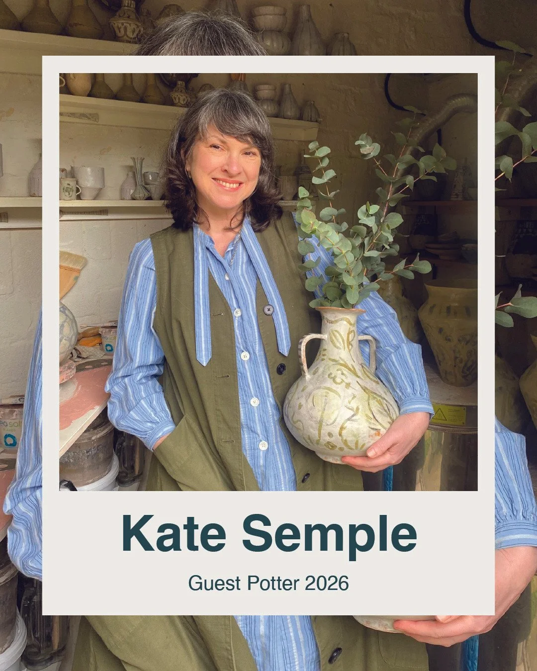 Between Paper &amp; Clay⁠ Workshop⁠
⁠
Kate Semple is a ceramicist based in York. She creates sculptural work using traditional hand-building techniques including slab, pinch, and coil, alongside paper and clay processes. She began hand building vesse