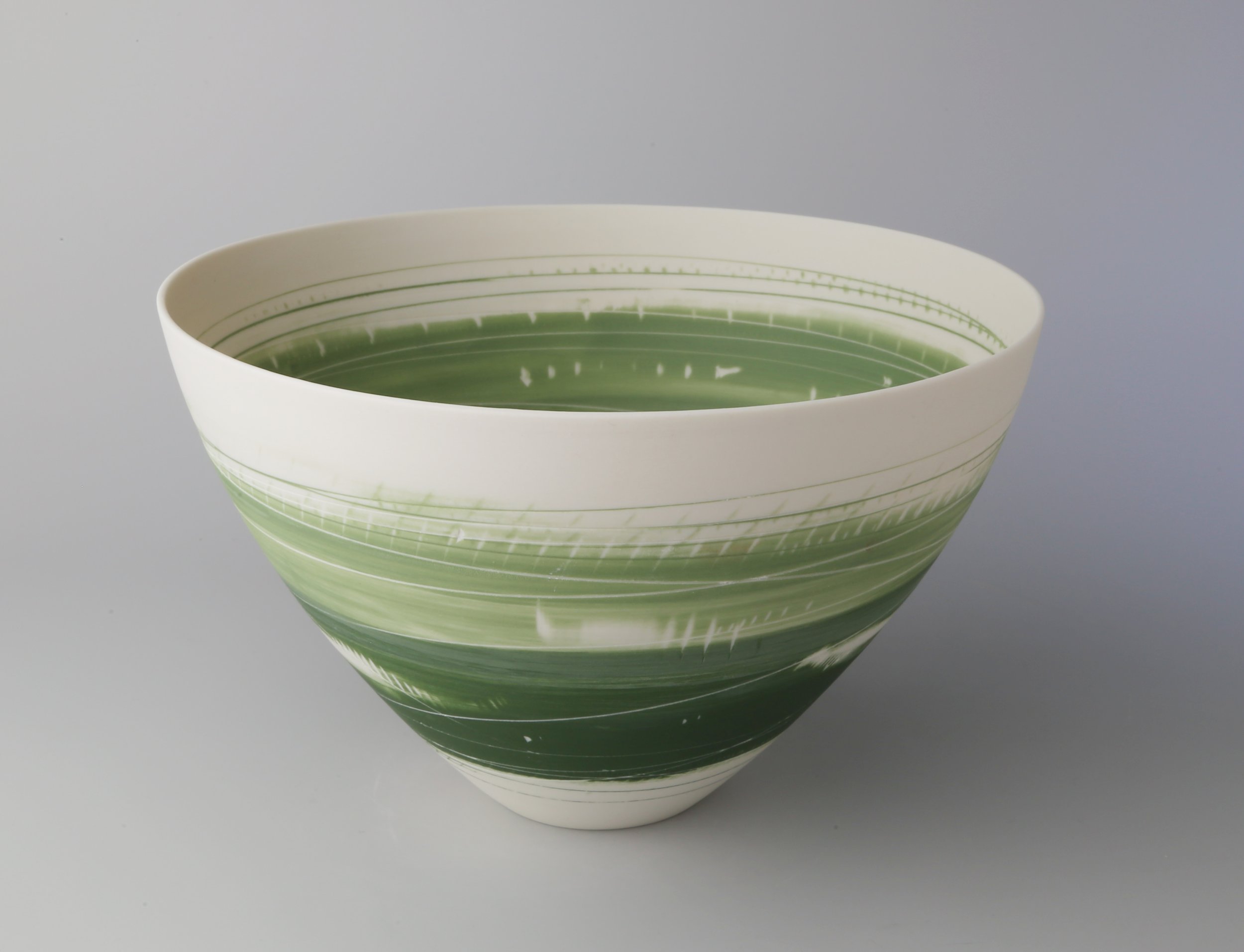 Smaller rounded bowl. Two greens.jpg