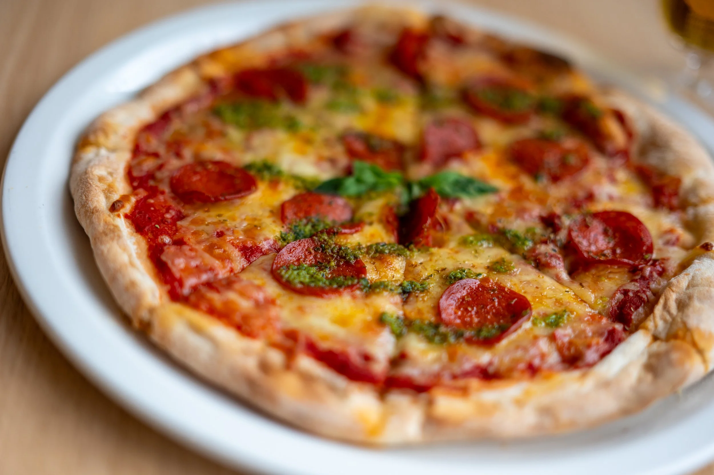 Pepperoni Pizza - Napolitana Style