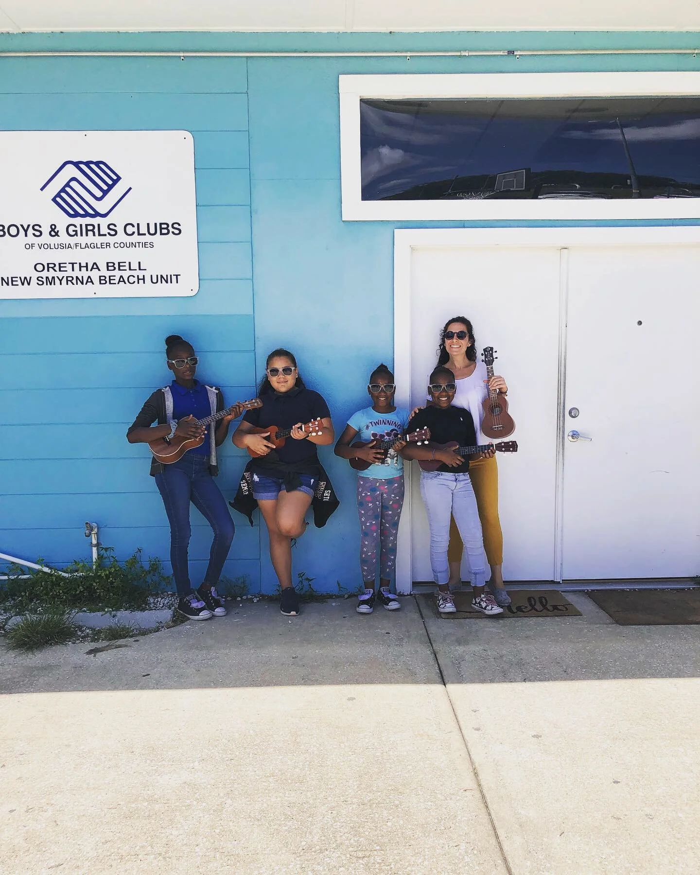 Boys and Girl's Club NSB Ukulele circa 2018
