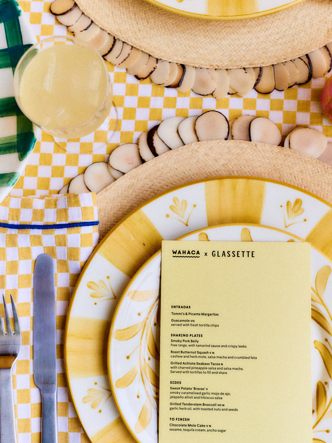 Bespoke Menu Design
