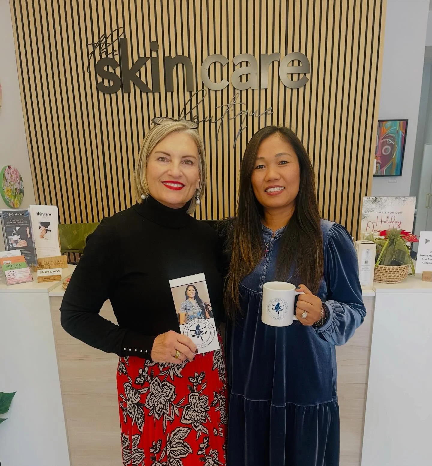 A huge thank-you to Cin Cin for being a beautiful part of our Holiday Open House and sharing the heart and mission of Myanmar Outreach. This organization is incredibly dear to me, and I&rsquo;m so grateful for the chance to spread awareness and love 
