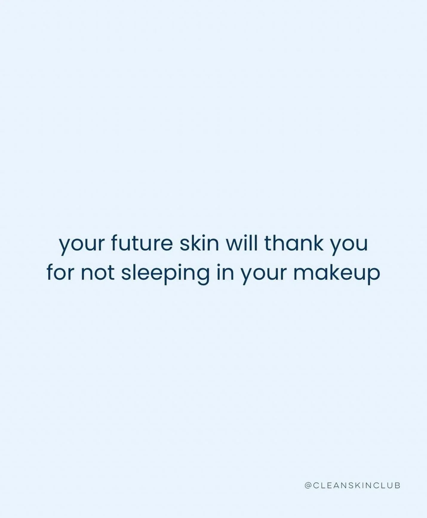 Take the extra 2 minutes. Remove the makeup. Cleanse. Hydrate. Repeat.

Because the glow you want tomorrow starts with the habits you choose tonight 💆&zwj;♀️💧

Your future skin will thank you. 🤍