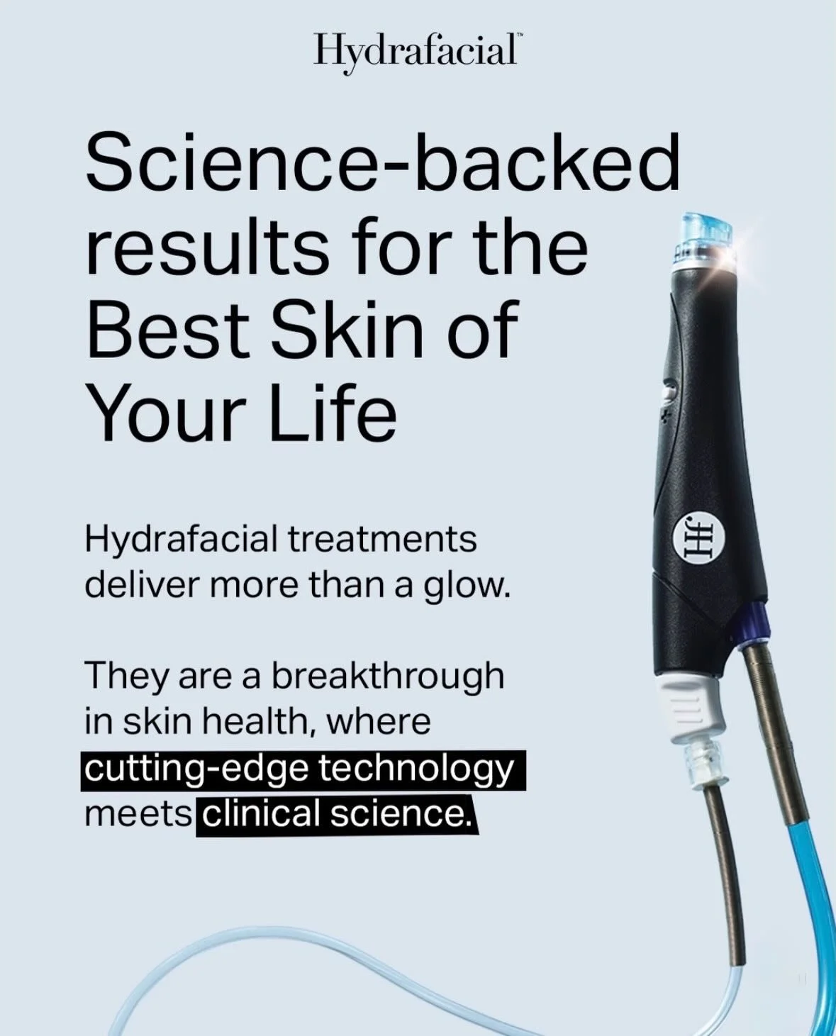 Glowing skin starts with consistency ✨ Hydrafacial treatments help refine pores, smooth texture, and leave your skin looking fresh, hydrated, and radiant. Your best skin starts here. 💆&zwj;♀️