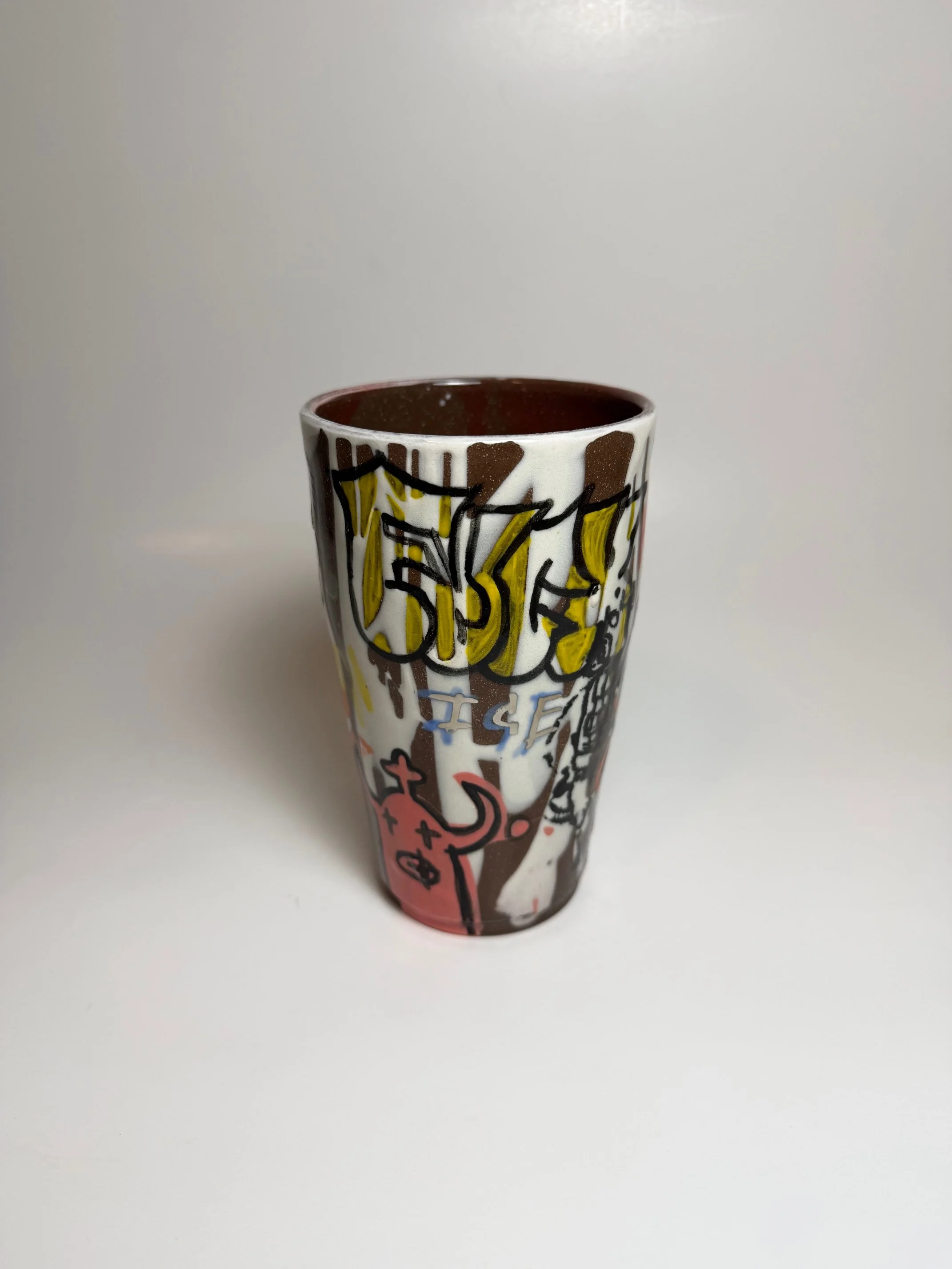 FUCK ICE CUP #3 (Red Clay Series)