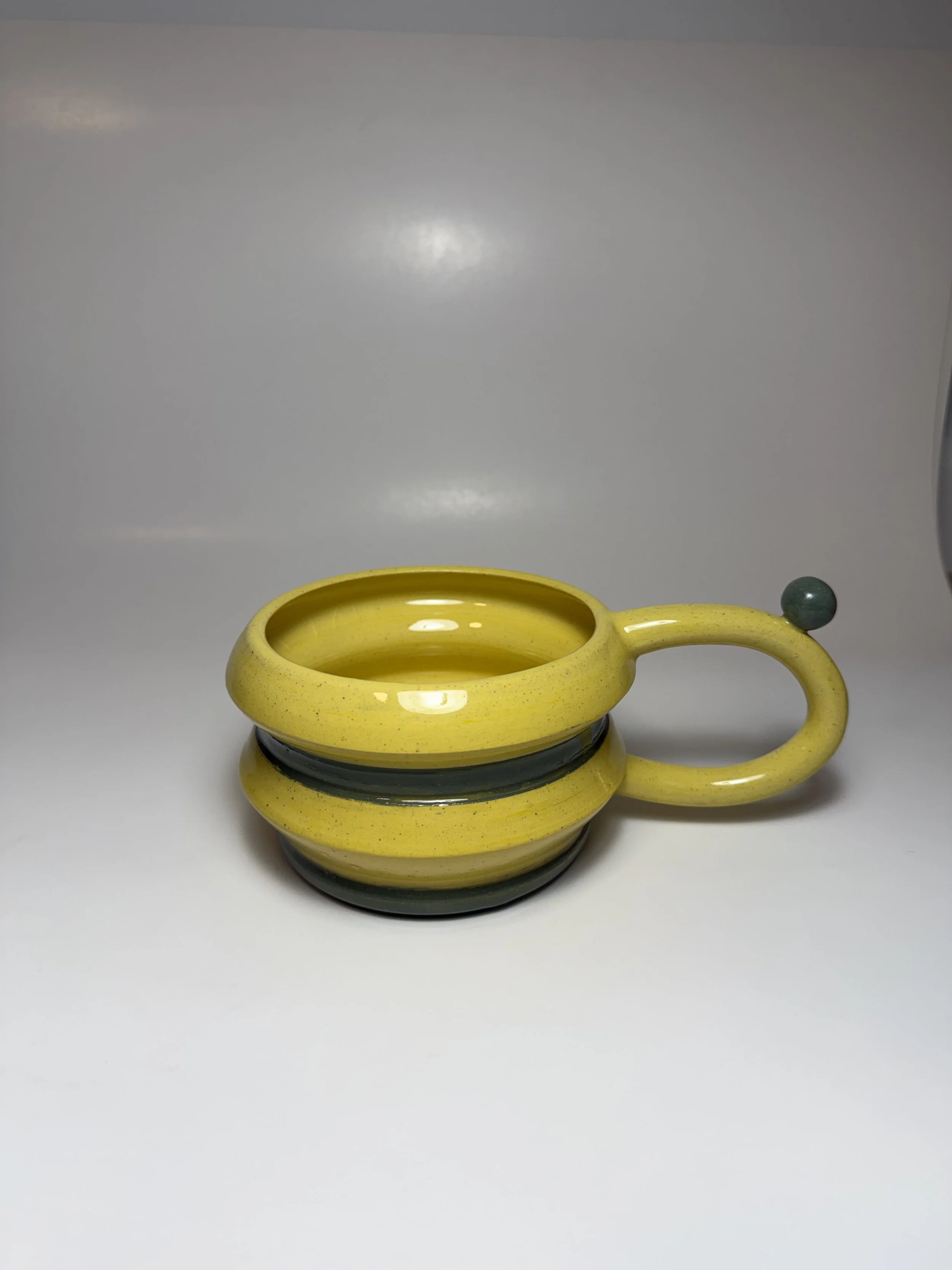 Funky Yellow Mug By Ty