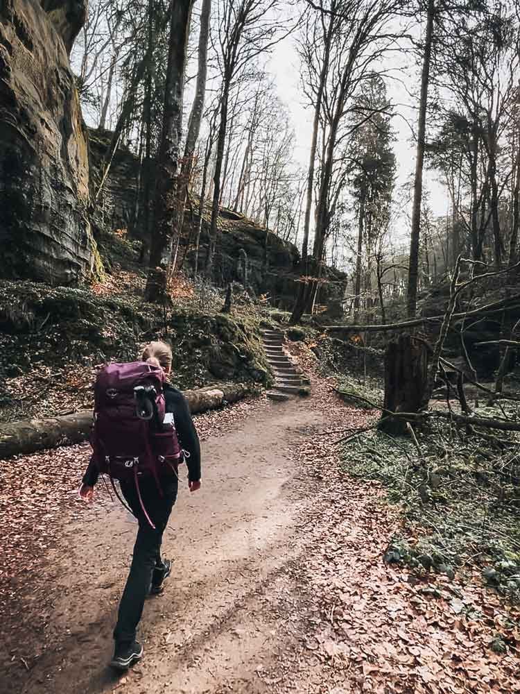 mullerthal trail route 2 hiking