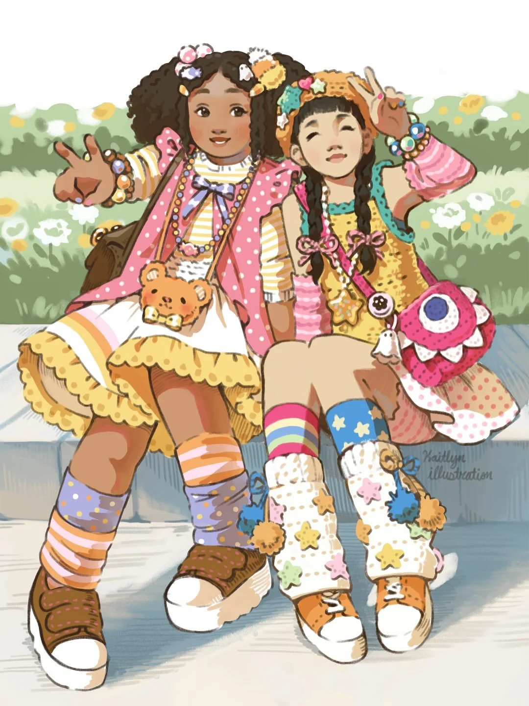 I&rsquo;ve been having so much fun with #mimitober25 by @collectif_ultramimi ! I think this will be the first time I&rsquo;ve ever completed a monthly drawing challenge if I can keep it up! 💖

In order, the themes for these drawings were:
1. Craft a