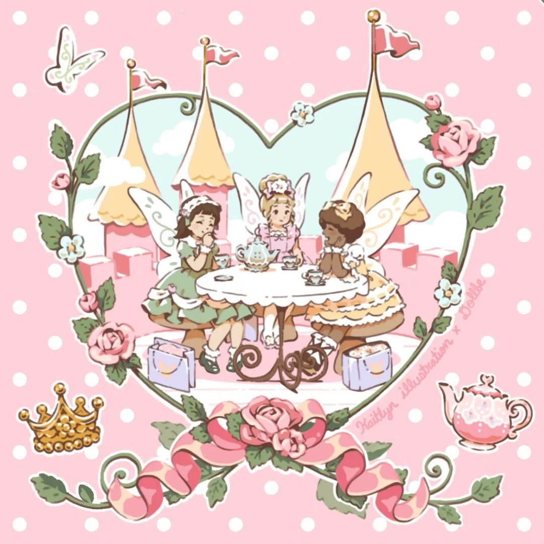 The JSKs of the Fairytale collection sold out so fast that @dollbeshop made 10 more available in the shop 💕 Thank you everyone for your support! 😊🩷 Once these JSKs sell out they won&rsquo;t be restocked again.

#eglcommunity #dollbe #fairy #haraju