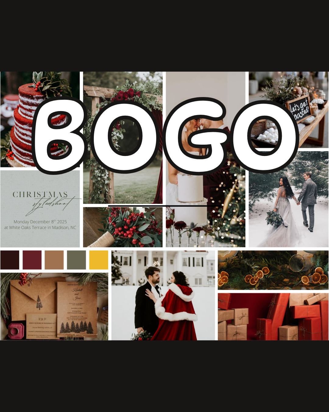 Xmas Styled Shoot BOGO
