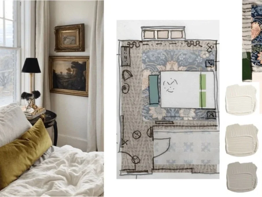 Hospitality interior design mood board